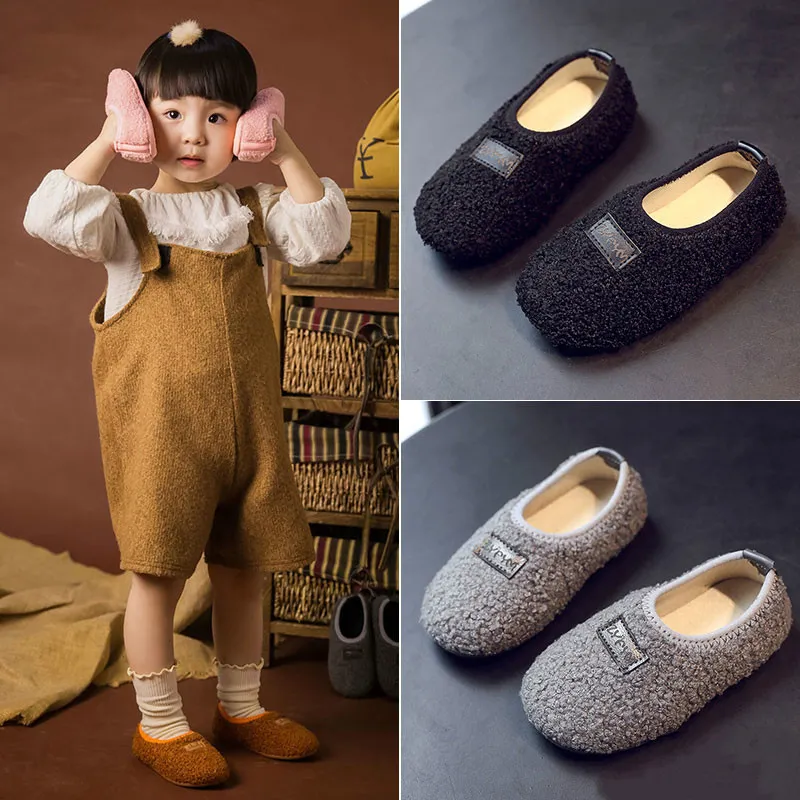 Dogeek Baby Shoes Girls Children's Home Slippers Spring Boys Boys Girls Kids Loafersベビーソフトスリッパカジュアルシュー