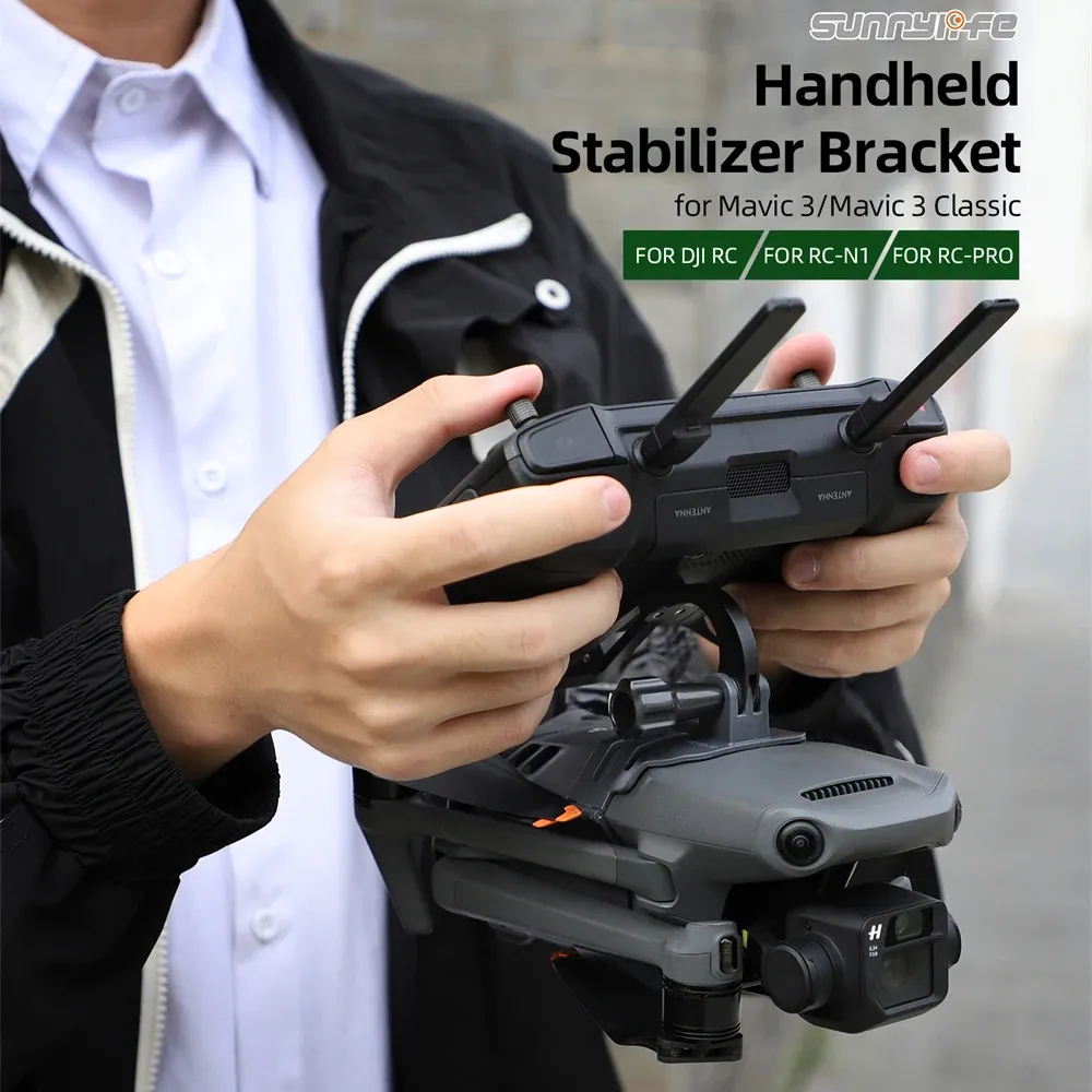 Drönare handhållna stativ för DJI Mavic 3/Classic RCN1/RCPRO/RC Remote Control Fast Grip Bracket Stand Holder Mount Gimbal justerbar