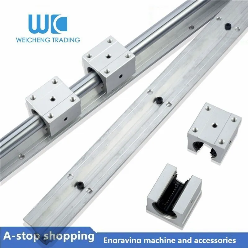 Premium Linear Guide Rail & Bearing Block Set - SBR20, Any Length, CNC ...