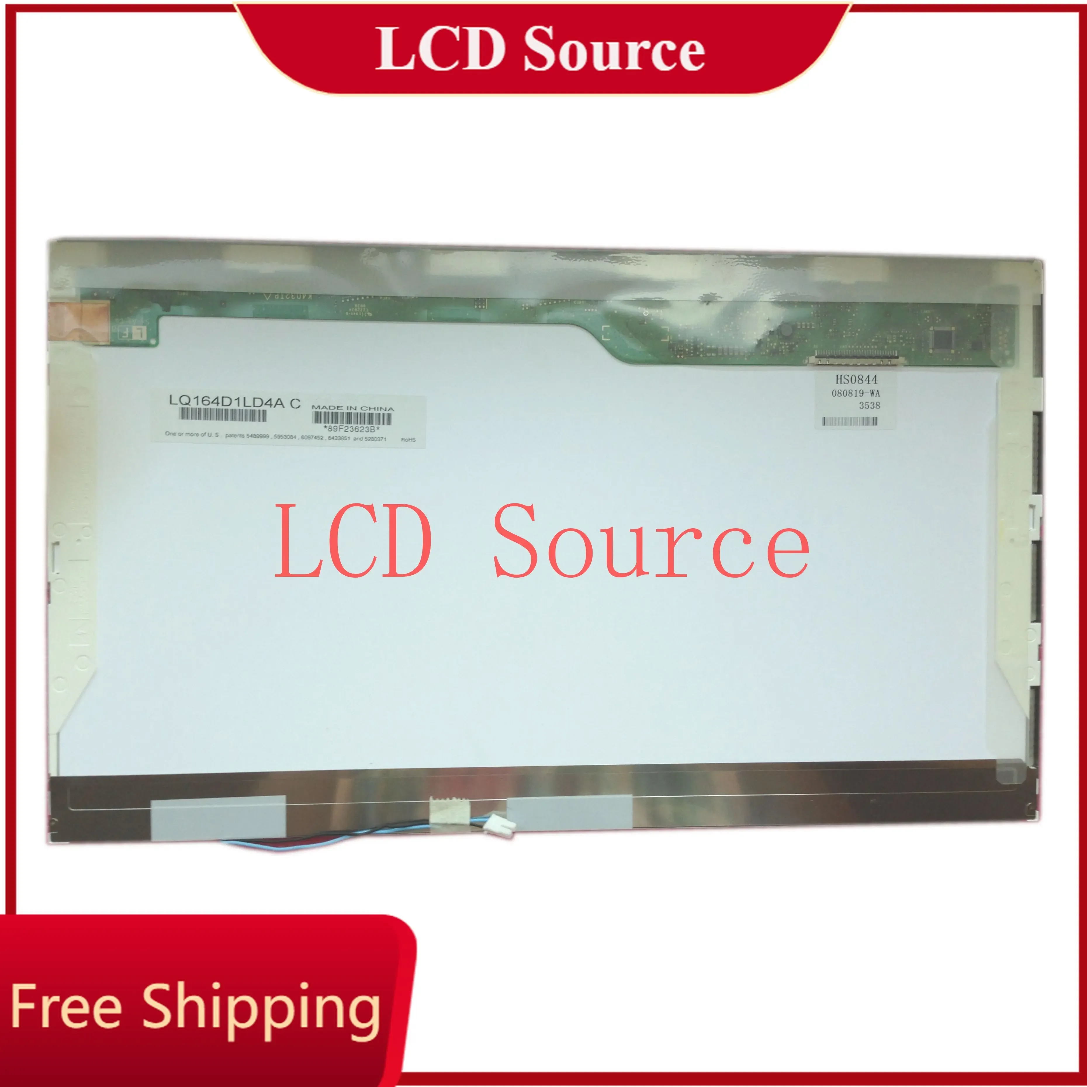 Screen LQ164D1LD4A fit LQ164D1LD4AC 16.4"Inch 1600*900 Display Panel LCD Screen Laptop