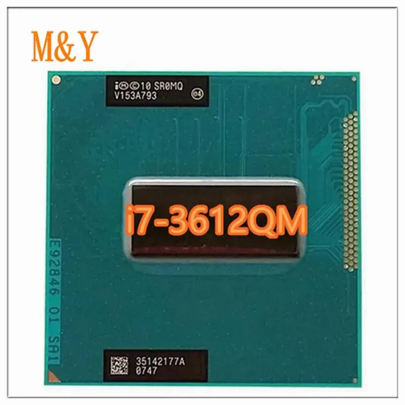 Processor Core i73612QM i7 3612QM SR0MQ 2.1 GHz Quad Core CPU Laptop Processor I7 3612QM 6M 35W Socket G2 / rPGA988B