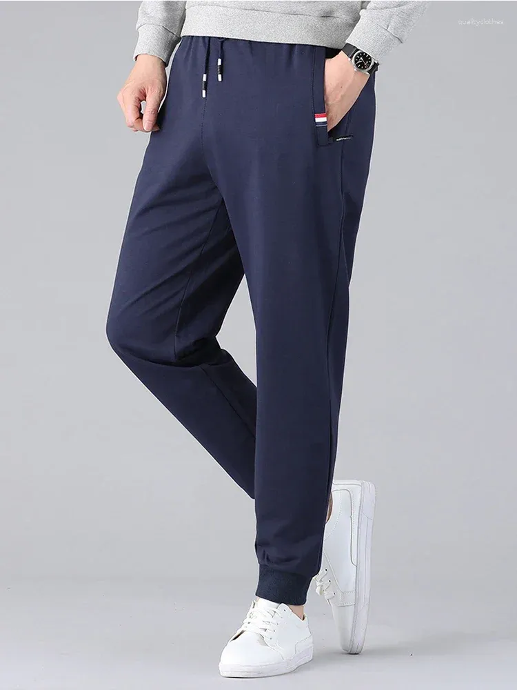 Mens Cotton Joggers Mens Slim Fit Sweatpants For Spring Summer Plus Size 7XL 8XL Loose Fit Casual Track With Zip Pockets From Qualityclothes 17.57 DHgate.Com
