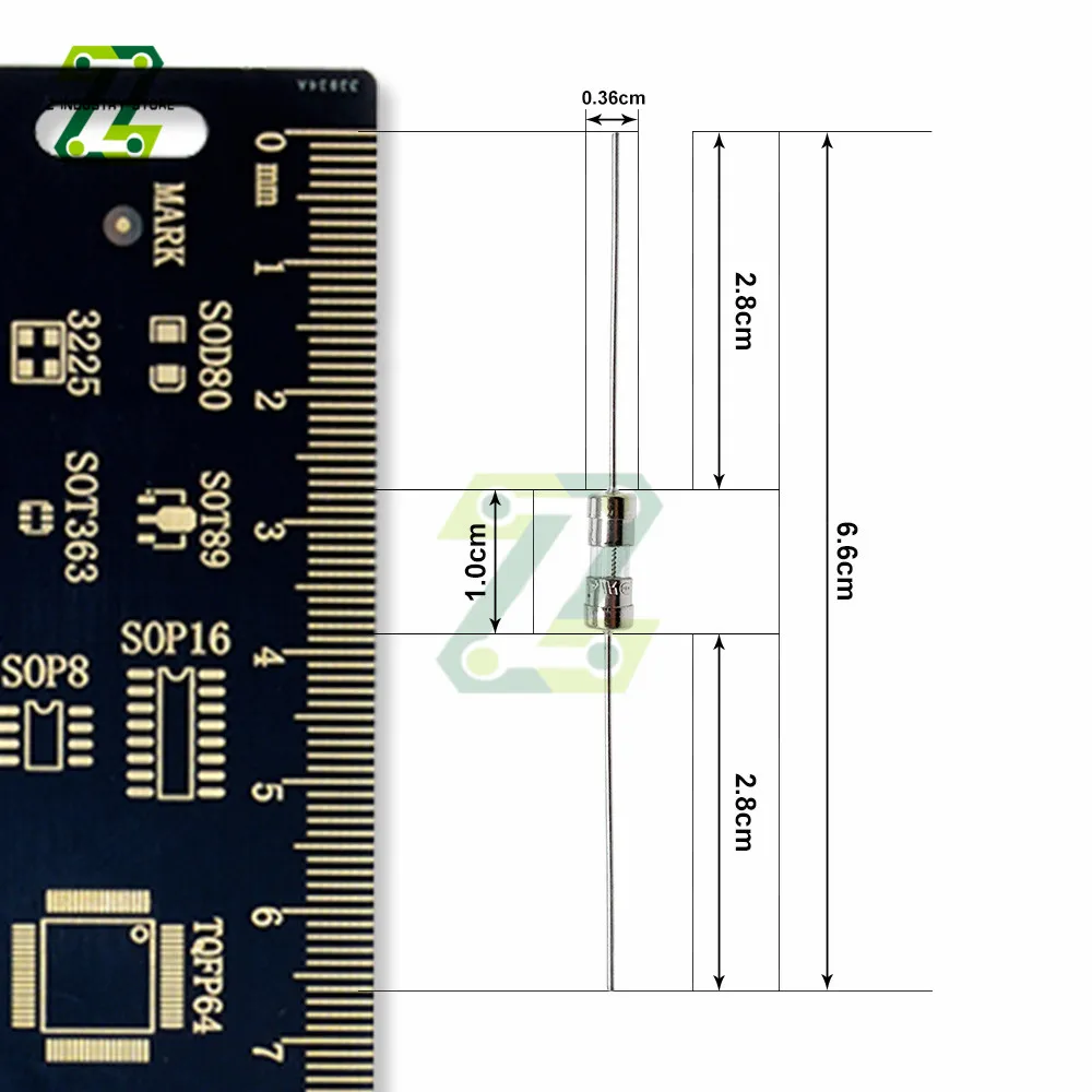 10pcs/partia 3,6*10 Szybko-blow szklanej rurki szybkie zerwanie z pinem 3,6x10 mm 0,5A 1A 1,5A 2A 3A 3,15A 4A 5A 6,3A 8A 10A AMP 250V