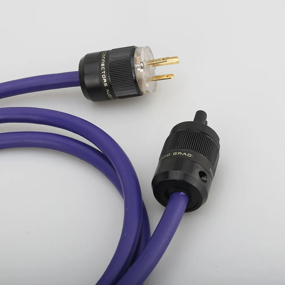 Câble de cordon d'alimentation XLO Reference 2 US / SCHUKO avec la figure 8 IEC C7 Femelle Plug EU Alimentation Ligne AUDIO ELECTRIC Câble