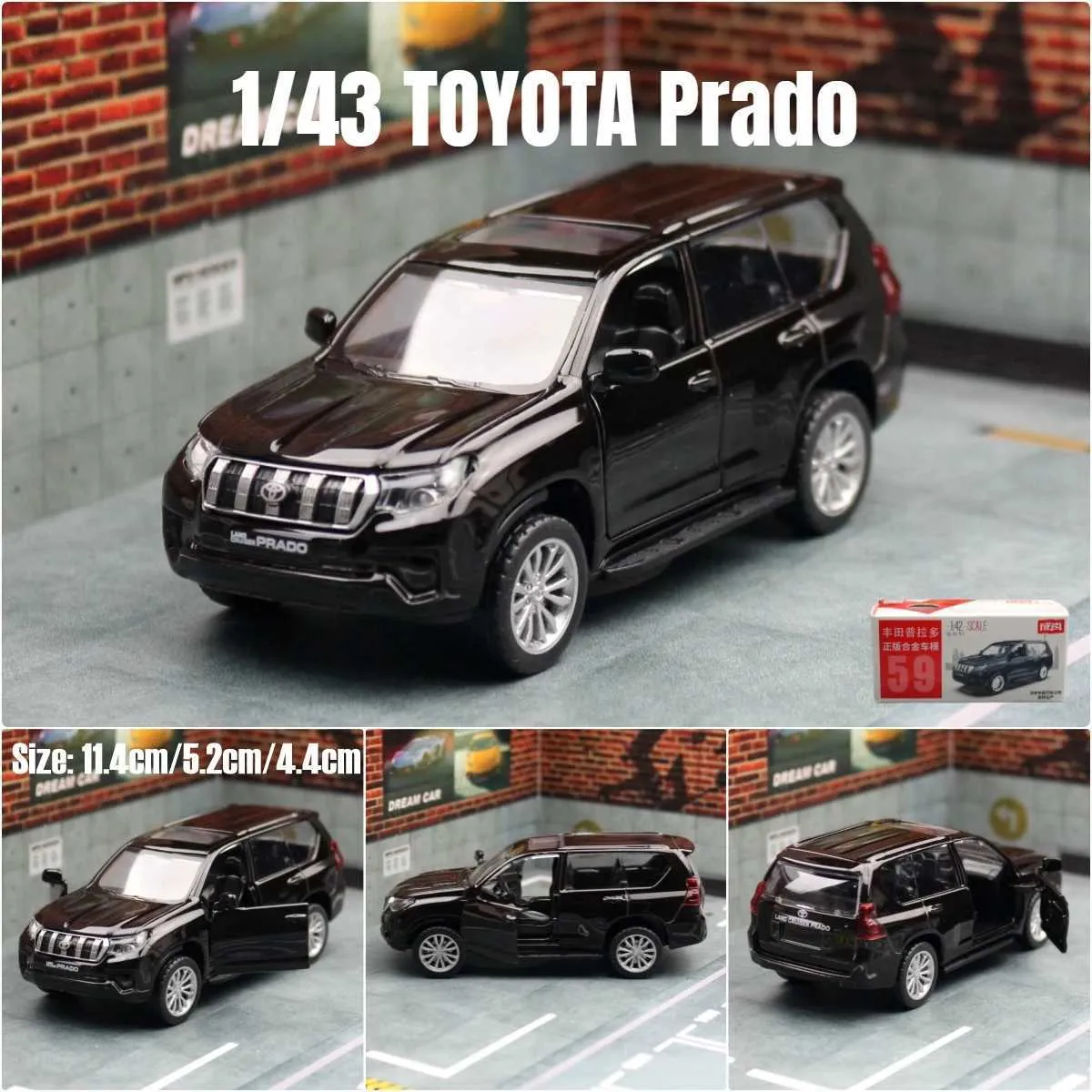 Miniature Toyota Land Cruiser 1/43 - Marque Altaya - Collection - Occasion (état à Vérifier)
