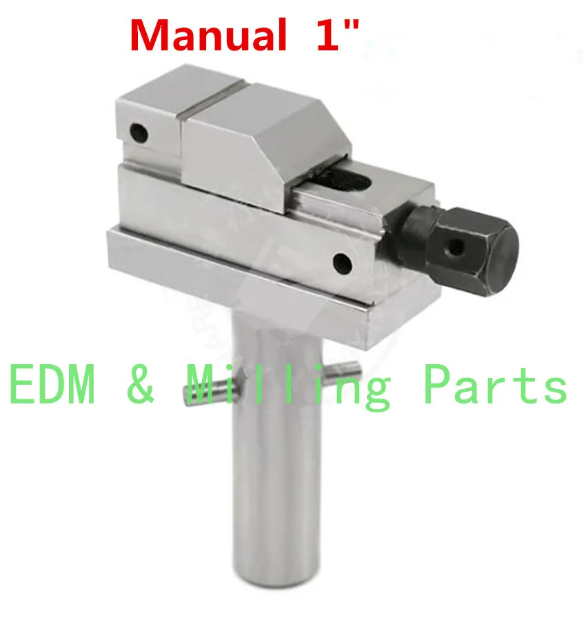 CNC -EDM -Draht -Schnitt -Funken 1 "Schraubstock -Procise -Teil -Elektrodenhalterzange schnell manuelle Öffnung 25mm Schaft 20mm