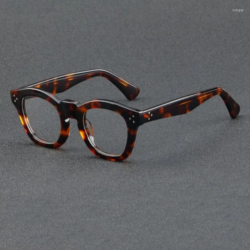 Sunglasses Frames Retro Color Matching Glasses Frame European And American Fashion Thick-rimmed Myopia
