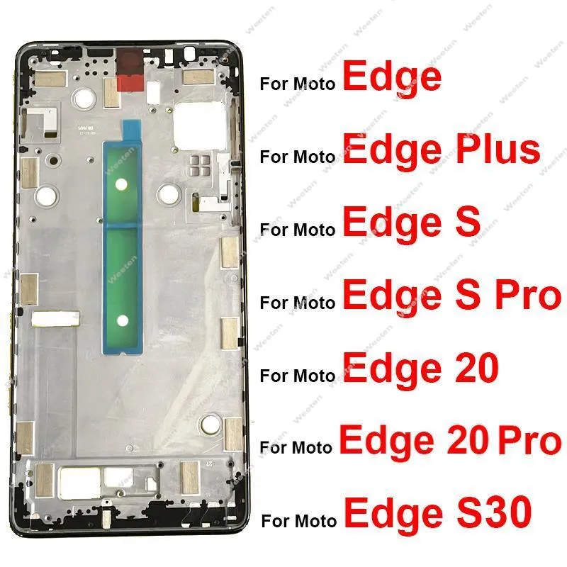 För Motorola Moto Edge Plus Edge S Edge S Pro Edge 20 Pro Edge S30 Middle Housing Frame LCD Middle Frame Cover Parts