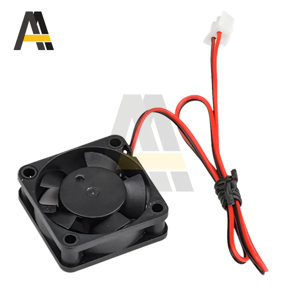 Computer CPU Radiator Mini Cooling Fan DC8025/DC3010 Kylfläkt DC 5V/12V/24V Två-tråds 3D-skrivarbil Projektor Cooling Fan