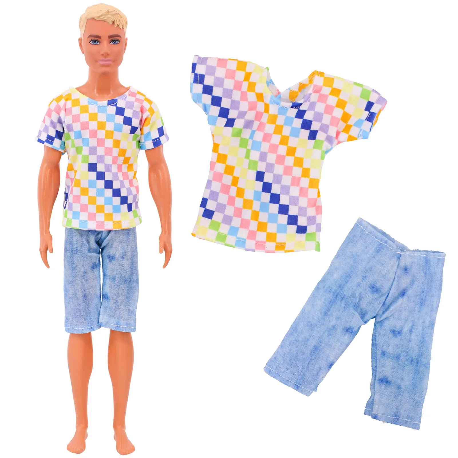 Lot De 23 Vêtements Et Accessoires Pour Poupée Ken – Costumes, Pantalons, Chaussures, Guitare, étagères, Compatible 11,5 Pouces