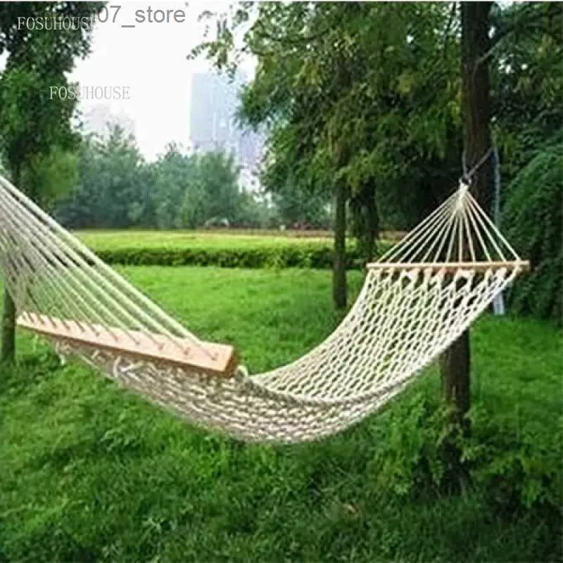 Hammocks Light Luxury Dormitory Swinging Cradle Rope Outdoor Swinging Pendant Camping Ground Pendant Double Net Pendant Hanging TreeQ