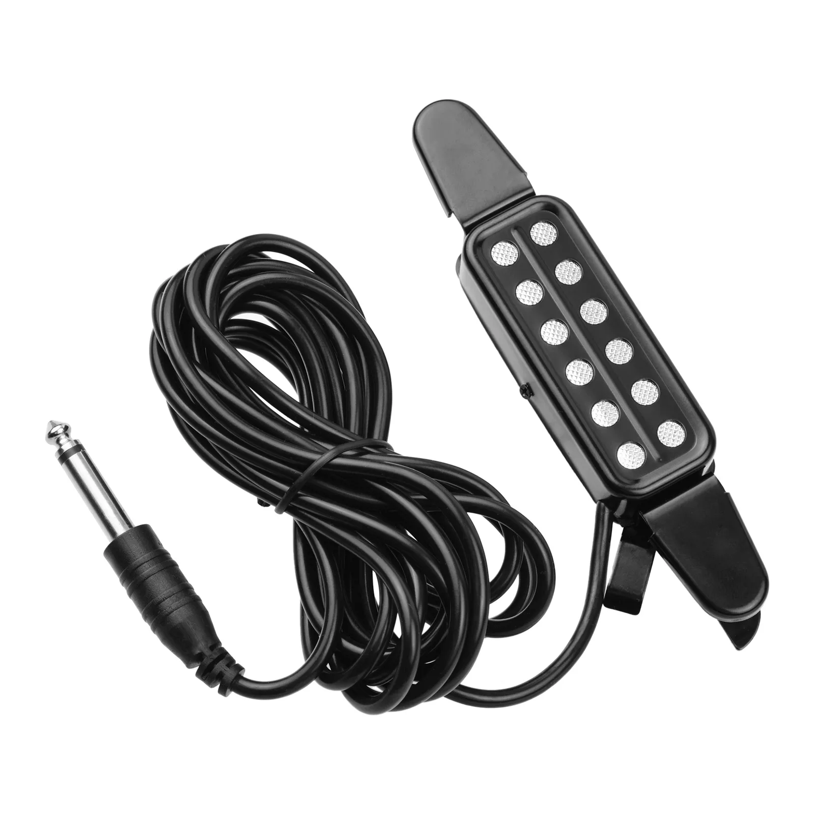 Transducers For String Instruments Self-adhesive Wooden Guitar Pickup Transducer with Volume Control for ...