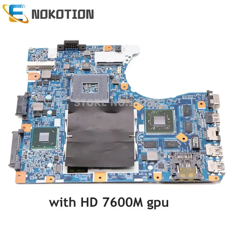 Nokotion de la carte mère A1898130A 1P01275008010 MBX276 MBX273 pour Sony Vaio SVE14 SVE14A E14135YCW ordinateur portable Motherboard HM76 HD7600M CPU GRATUIT