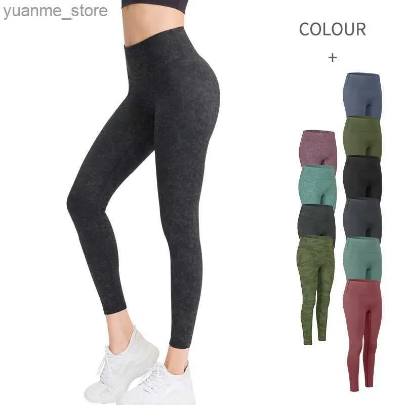 Yoga Kıyafetler Dikişsiz Kadınlar Yoga Pantolon Seksi Yüksek Bel Yoga Taytlar Elastik Spor Salonu Çalışan Egzersiz Yoga Pantolon Siyah Taytlar S-XXL Y240410