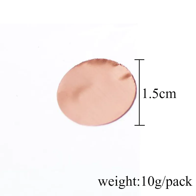 1.5cm 20g/bag Wedding Party Throw Confetti Rose Gold Round Confetti Dots Party Supplies Engagement Wedding Birthday Party Decor