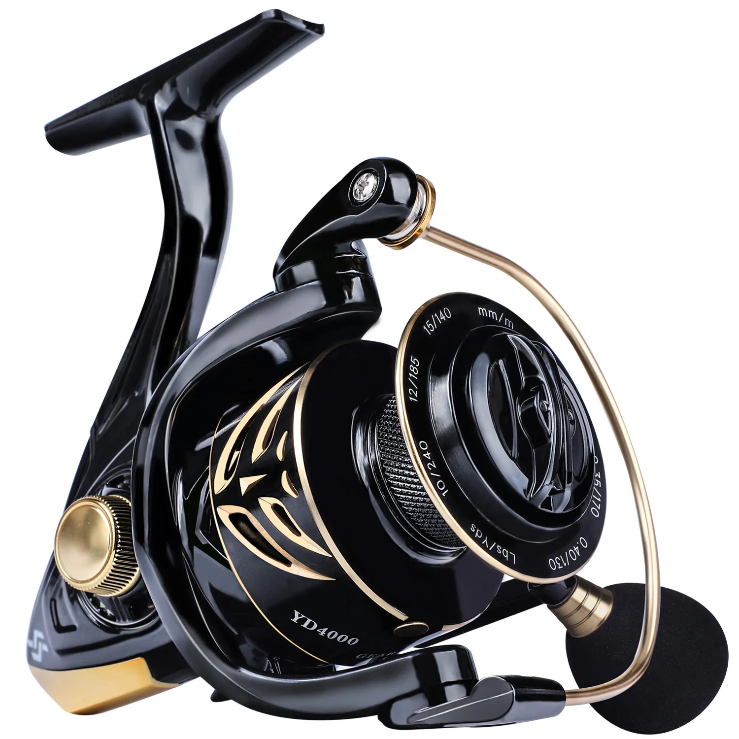 bass 4000 fishing reel Apex Predator Baitrunner Heavy Duty Spinning 4000 33 lbs Max Drag : Sports & Outdoors making it perfect for a greater range of applications PENN Battle IV Spinning Reel,
