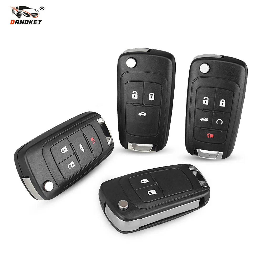 DHgate 5 Button Remote Flip Key Shell Case for Opel Vauxhall Astra Corsa Vectra Zafira Insignia Automobiles Motorcycles