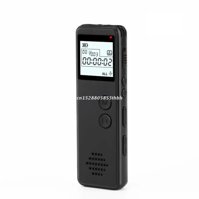 Dispositivo di registrazione del registratore vocale digitale del registratore con durata della batteria lunga 8G 16G 32G