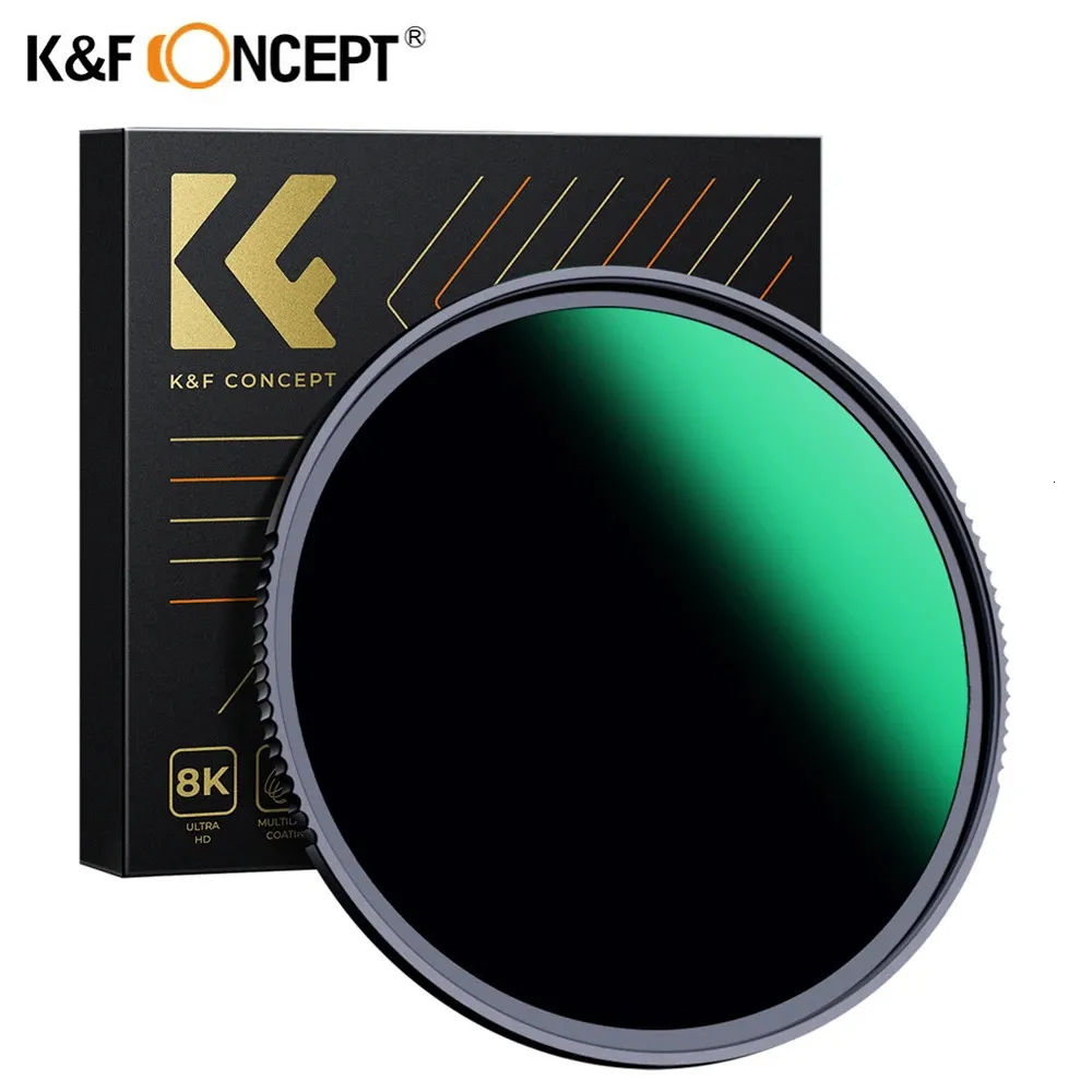 K F MRC Slim ND1000 52586267727782mm Camera ND Filterlens Super HD Glas Neutrale dichtheidsfilter voor 240327