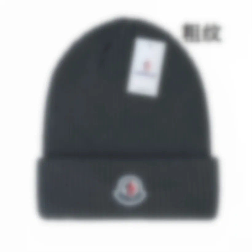 2023 Mode wollen hoed lady ontwerper Beanie Cap heren kasjmier loewf gebreide hoed winter warme hoed cadeau r8