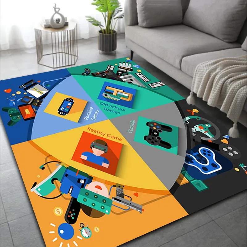 LARGE SIZE Game Gamer Game Pad Area Rug Large,Carpet... From Ddmywonder ...