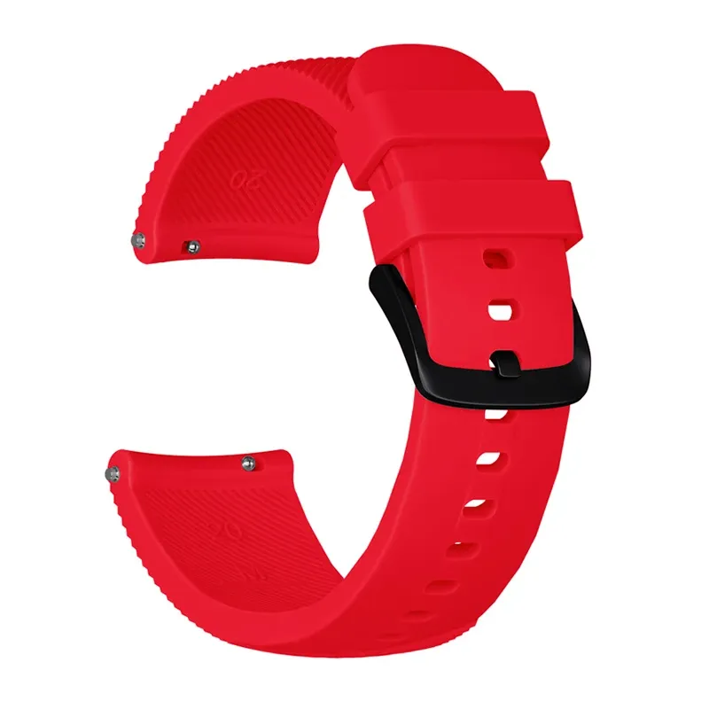 FIFATA Silicone Band Strap 20mm Bracelet For Garmin Vivoactive 3 / Music / Forerunner 245 245M 645 / Venu Smart Watch Wristband