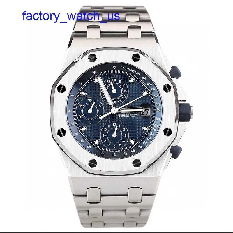 Hot AP Wrist Watch Royal Oak Offshore 26237ST.OO.1000ST.01 Gão mecânico automático com diâmetro 42mm