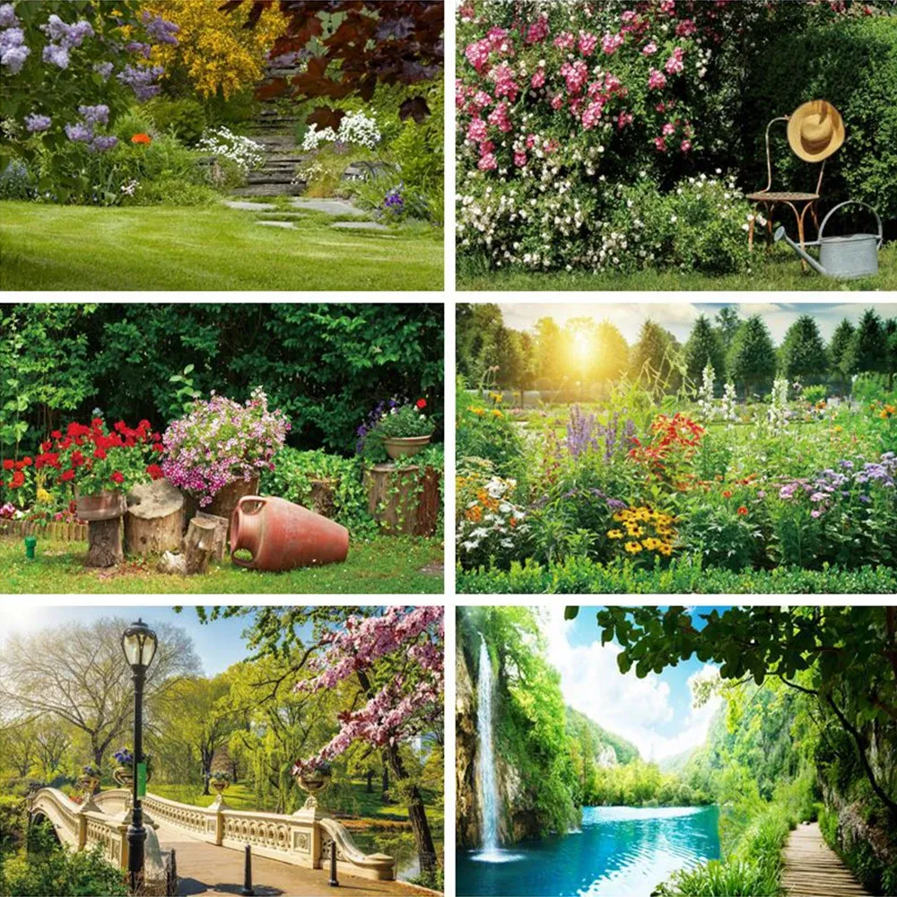 Fondali Panoramici Naturali La Fotografia Sfondi Di Paesaggi Primaverili,  Prati E Alberi Da Giardino Ritratti Di Neonati E Uso In Studio Fotografico  Da 18,13 € | DHgate, image size:1000x1000