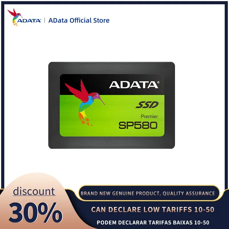 ADATA SP580 SSD 120 GB 240 GB 480 GB 2,5 inch SATA III Originele opslagschijf PC Desktop Notebook Interne Solid State Drive