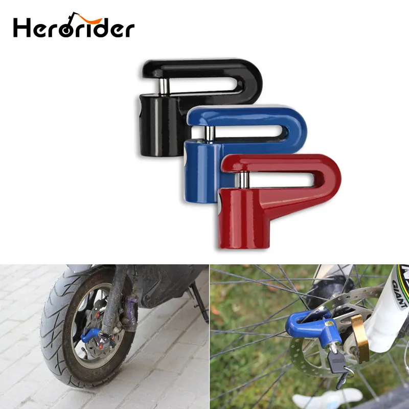 thumbnail image 2 of Disc Alarm Lock Motorcycle Anti-theft Alarm Wheel Disc Brake Lock Security Disc Lock 7mm Pin For Motorbike Scooter Bike Black 2 of 12