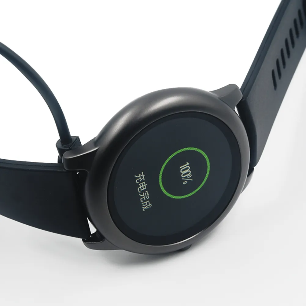 Haylousolar LS05 Akıllı İzleme Taşınabilir USB Kablo Şarj Cihazı Adaptörü Smartwatch Aksesuarları 100cm için Manyetik Şarj Dock