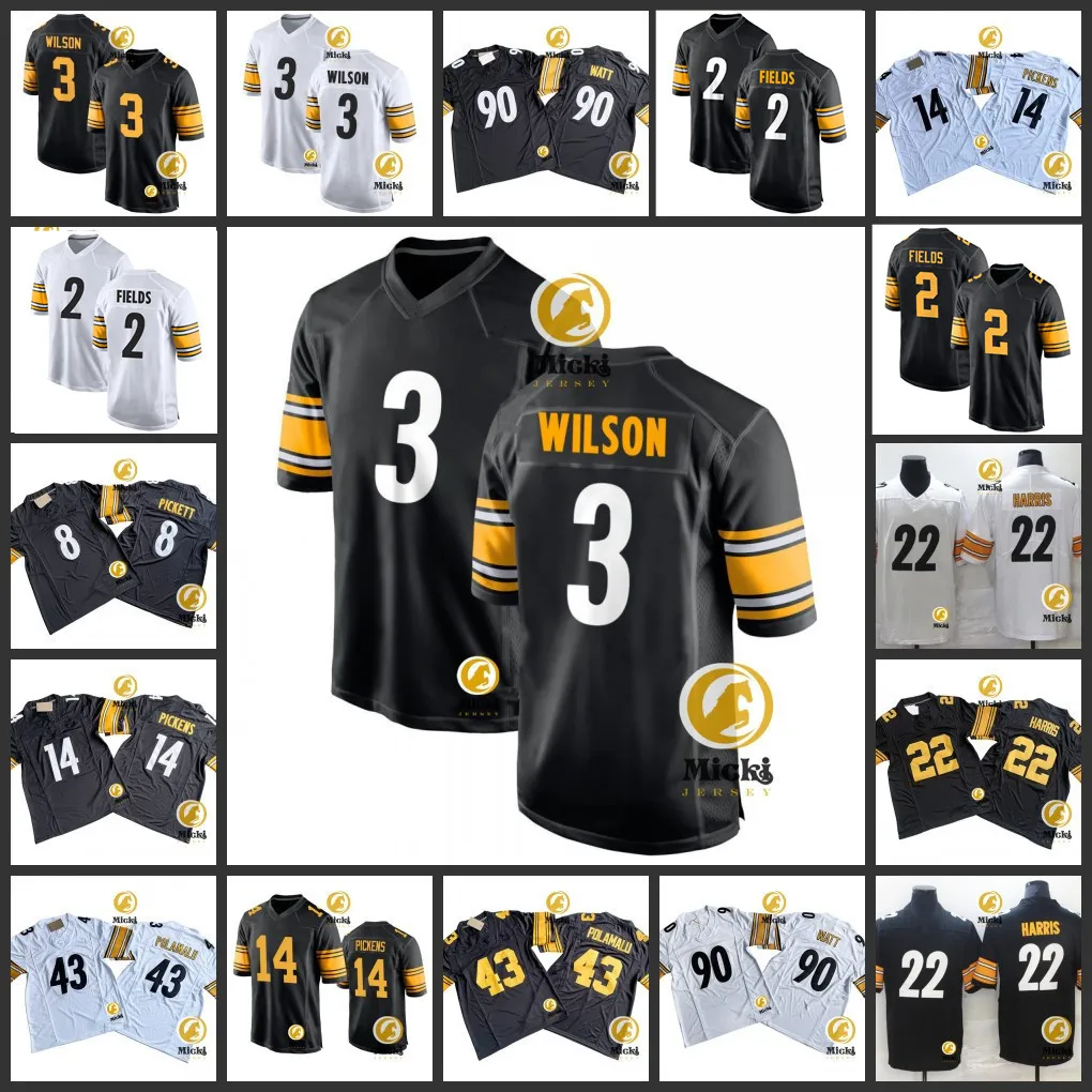 Troy Polamalu #14 George Pickens Pittsburgh Football