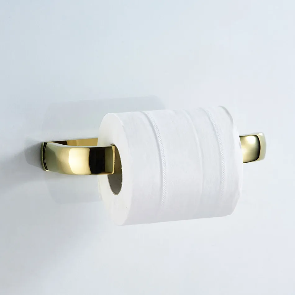 Toilettenpapierhalter Aus Kunststoff, 2 Stück – Federbelastet, Weiß, Einfache Montage, Universelle Passform