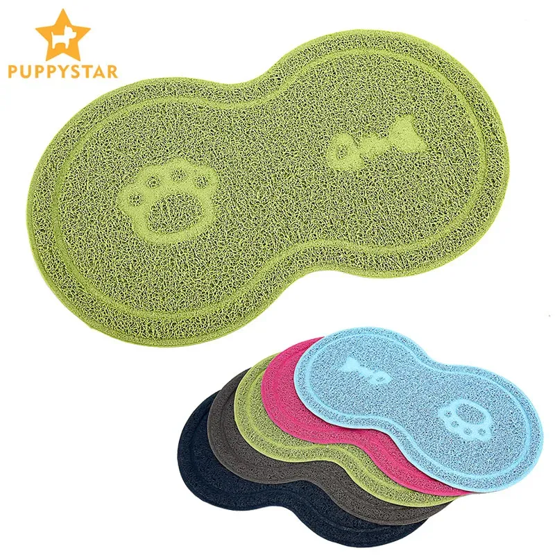 High Quality Pet Dog Mat Placemat Eco-Friendly Soft Dog Fast Drying Eight Mat For Feeding Small Medium Large Dog Cat Mat OSM002