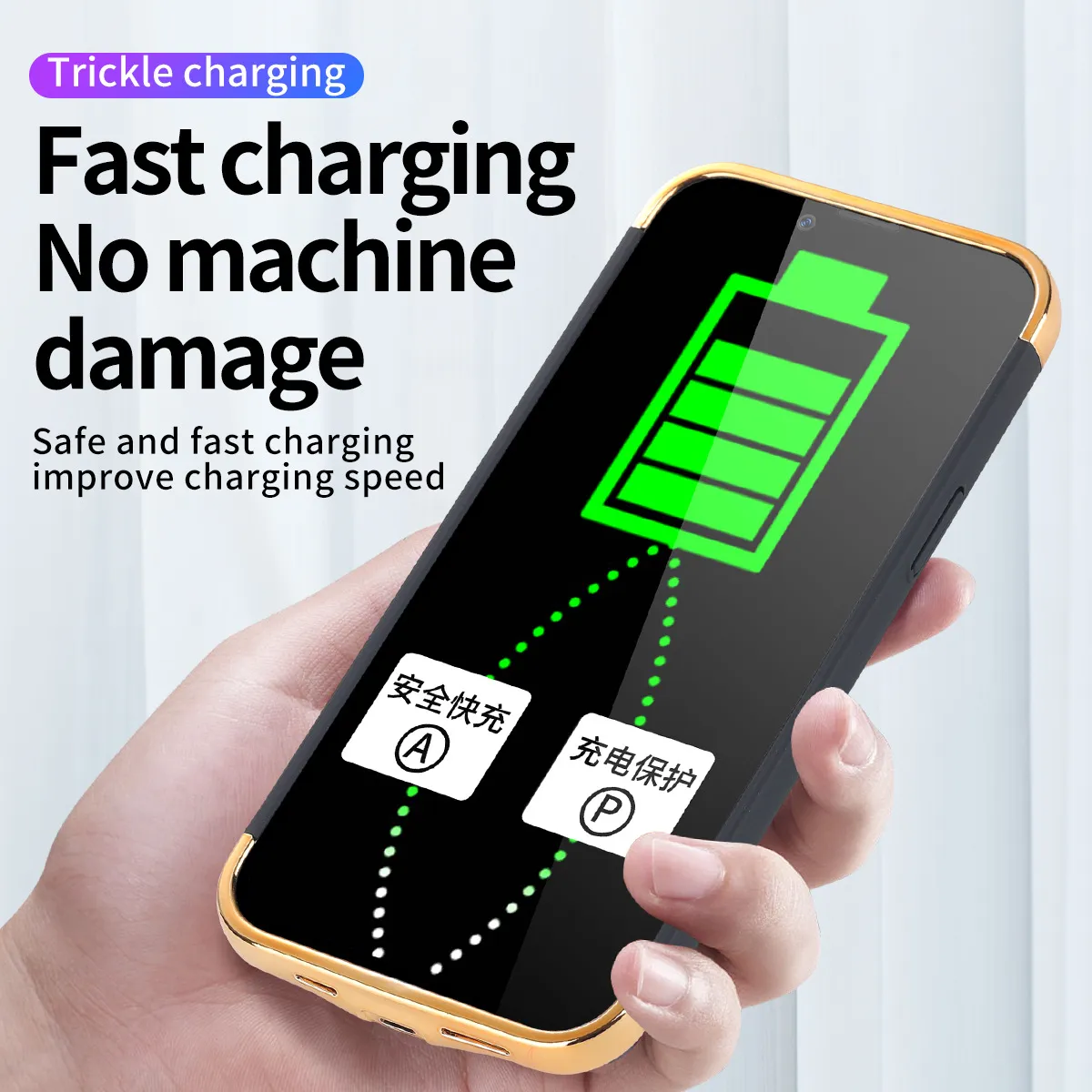 حالة شاحن بطارية جديدة من فتيرا أنيقة لـ iPhone 13 Pro Max 13 Mini 13Pro Battery Case Bank for iPhone13 Power Case