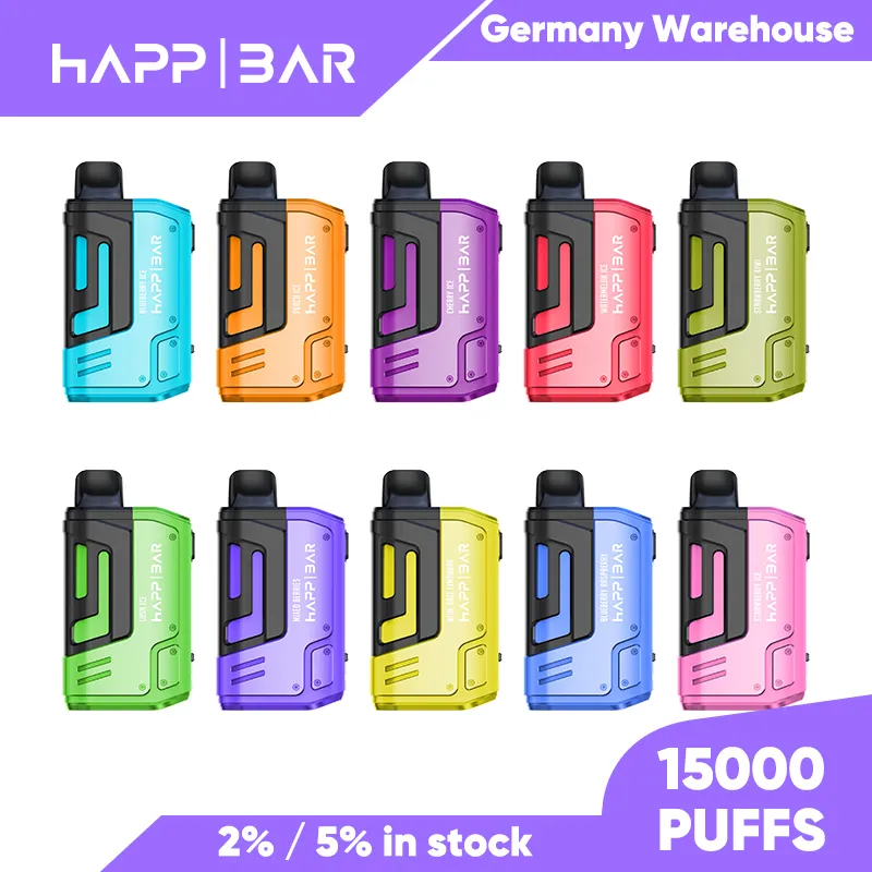 Entrepôt de l'UE 24hralités 15000 Puffs 16000 Disposable Vape Device Puff 15K 16K avec max 30W Power Alivable Big Vapor Vaper 15000