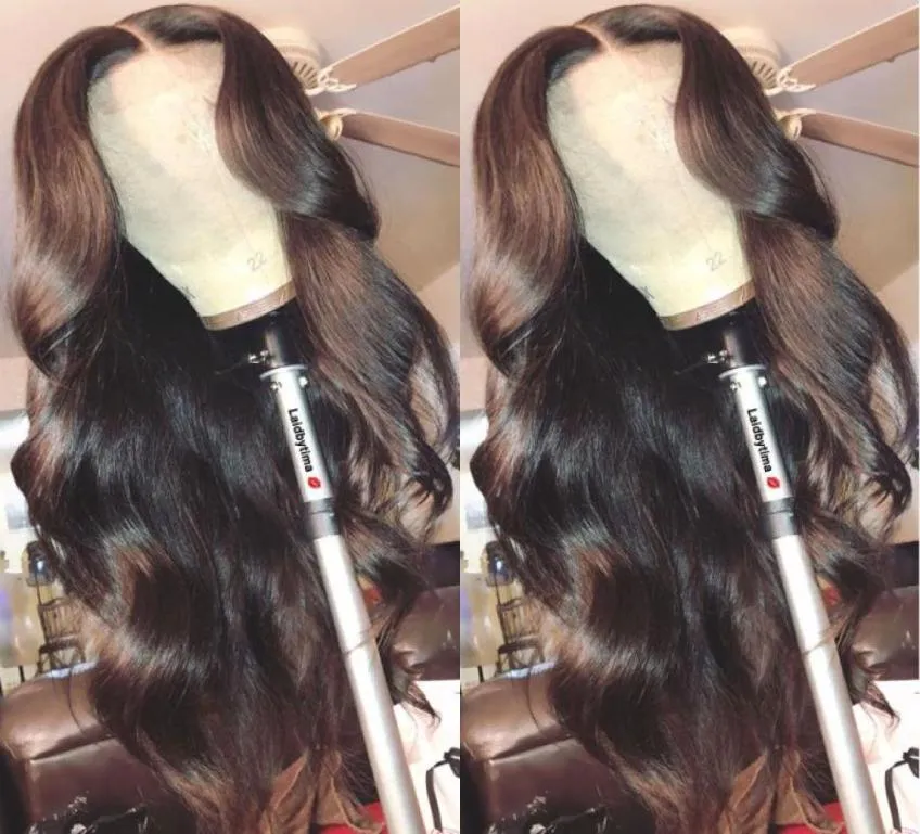 High Density Loose Body Wave Wigs 13x6 Deep Front Lace Remy Human Hair Preplucked Hairline Long Wig Black Full End For Women7750233258930