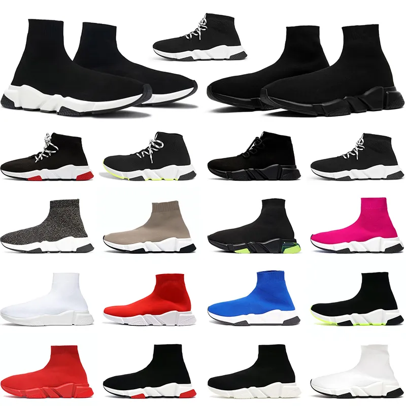 Sock Designer Buty mężczyźni kobiety graffiti All Black Pink Blue Czerwony Czerwony Czerwony Koronkowe buty męskie Buty Luksusowe Sports Treakers Treners Dhgate