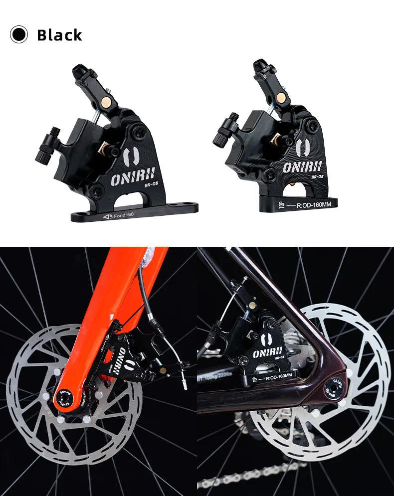 ONIRII BR-05 機械式 油圧ディスク フラットマウント 両側駆動 ONIRII BR-05 機械式 油圧ディスク フラットマウント 両側駆動 ONIRII