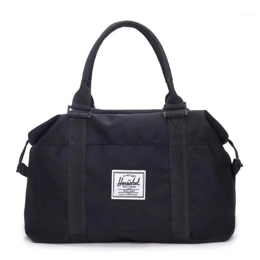 Duffel Bags Canvas Travel Bag stora kapacitet Män handbagage duffle Nylon Weekend Women Multifunktionella11264L