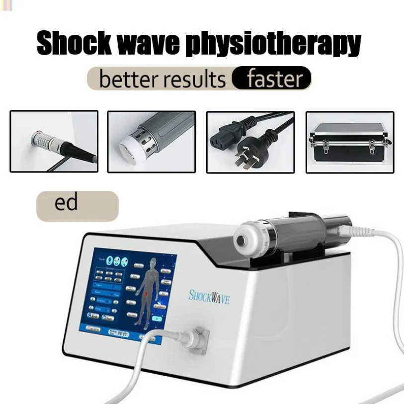 Outros equipamentos de beleza Sistema de terapia física do sistema de choque acústico de dispositivos extracorpóreos de ondas de choque para instrumento de alívio do alívio