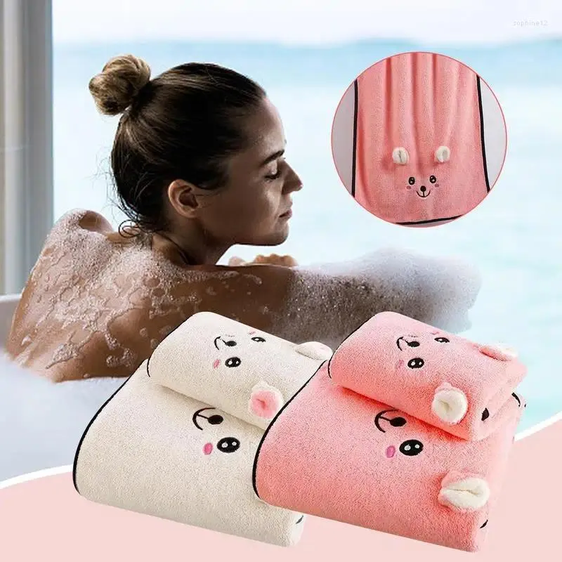 Asciugamano da bagno in microfibra set super assorbenti asciugamani da bagno morbidi di grandi dimensioni per le donne wrav wrap body accessori