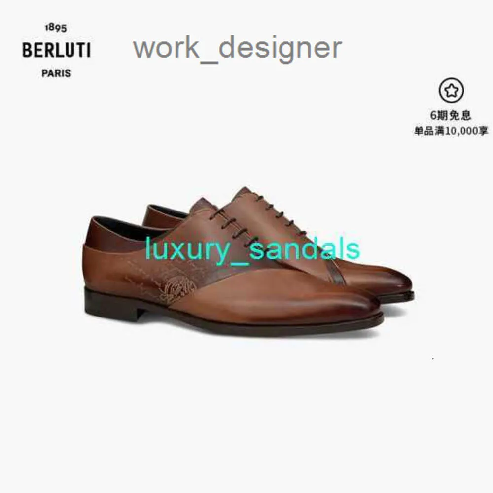 BERLUTI Men's Brown Leather Oxford Dress Shoes with Beaded Decoration Size 5 to 9.5 from Dhgate Dress Shoes - price 140.21 BERLUTI Men's Brown Leather Oxford Dress Shoes with Beaded Decoration Size 5 to 9.5 from Dhgate Dress Shoes - price 140.21