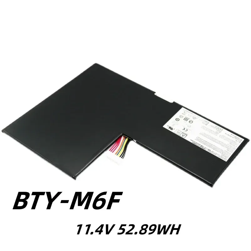 Baterías Btym6f 11.4V 52.89WH Batería de laptop para MSI GS60 2PL 2QE 6QE 6QC MS16H2 2PE MS16H4 2QC 2QD 6QC257XCN Serie