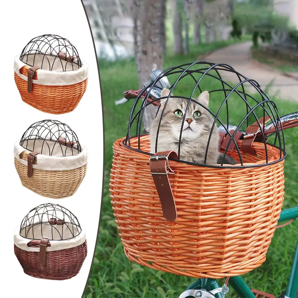 15kg Cycling Pet Basket Bikes Pet Carrier Bicycles Dog Basket