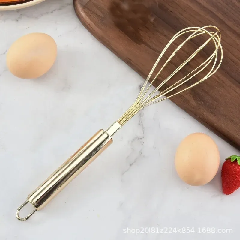 Rostfritt stål äggbeater hand Vispa äggblandare verktyg köksredskap bakning tårta verktyg