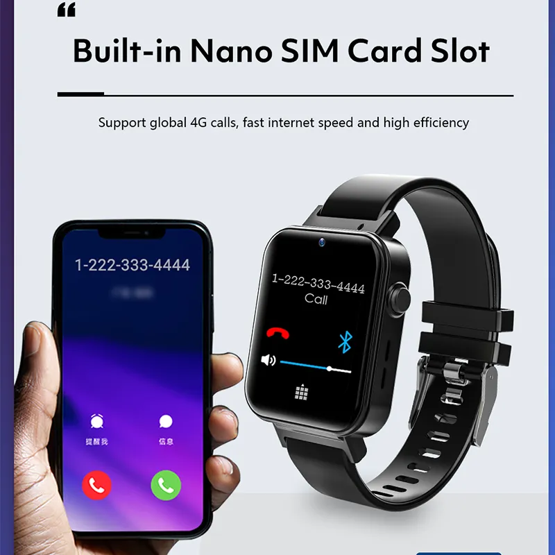 4G LTE Smart Watch Phone Face Android 9.1 4GB 128GB WiFi GPS Smart Watch 5ATM 27 991 DHgate