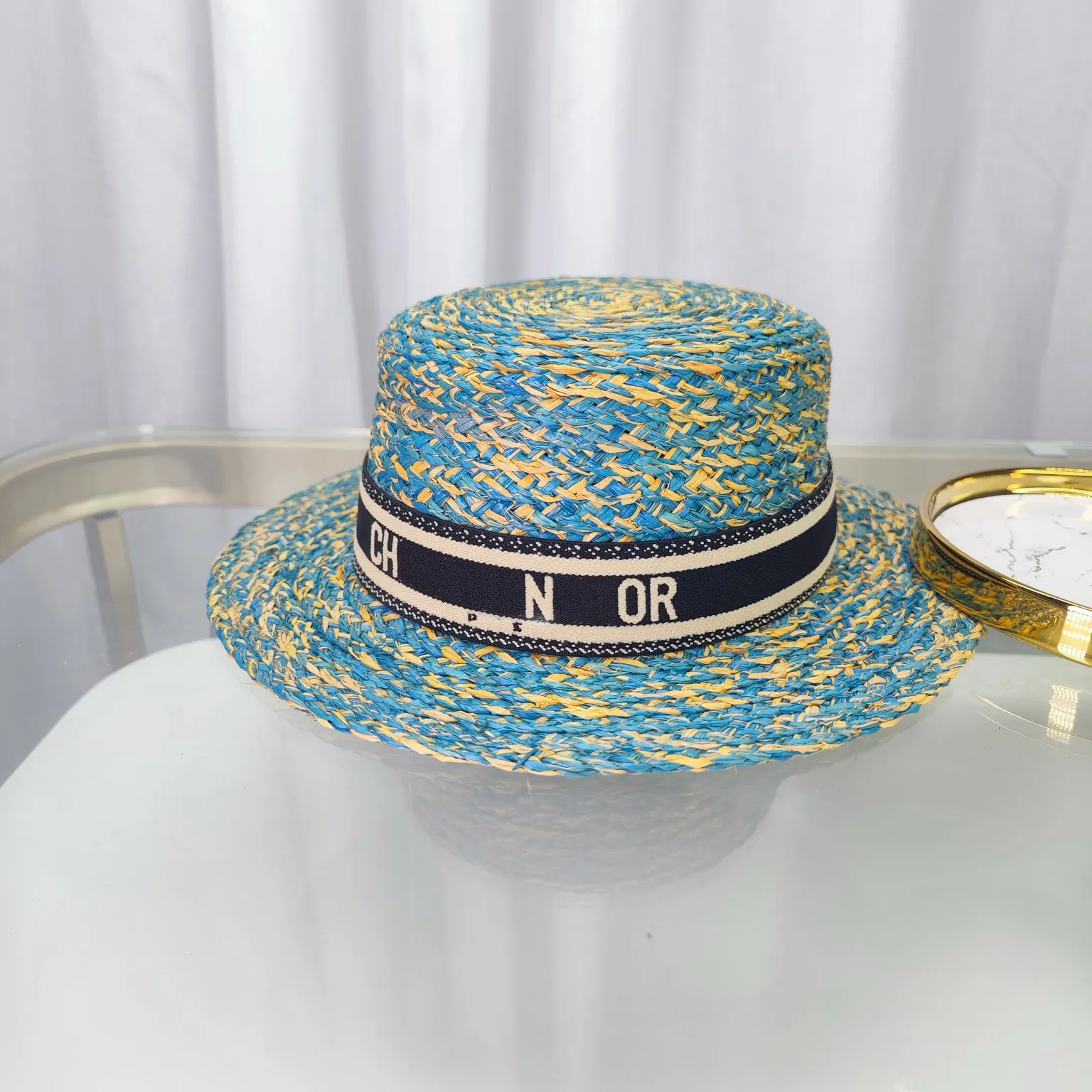 디자이너 어부 캡 패션 남자 여자 와이드 림 야구 모자 버킷 모자 여름 선 바이저 짚 모자 럭셔리 해변 모자 낚시 편지 통기성 태양 보닛