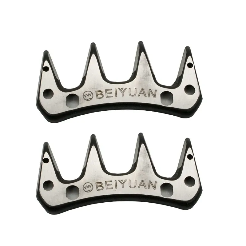 2 Set beiyuan Mouton / chèvres Ciscons convex Cutter cachette cisaillement Clipper 13 dents de dents pour cisaillement de moutons Ciscasseurs Scissorsd