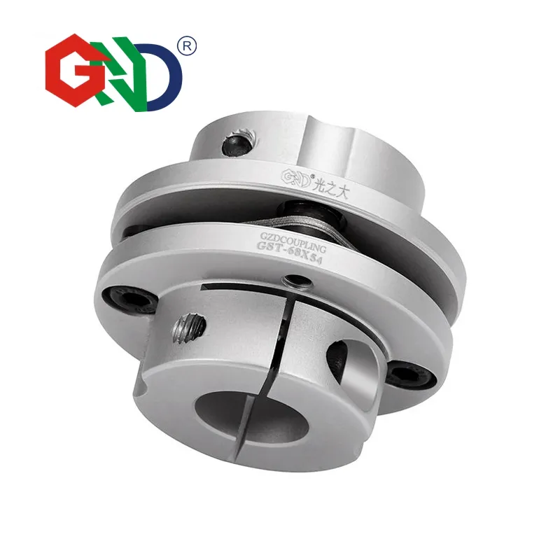 GND coupling aluminum alloy 5mm 8mm 14mm single diaphragm coupler disc setscrew series flexible shaft motor kaplin quick couples